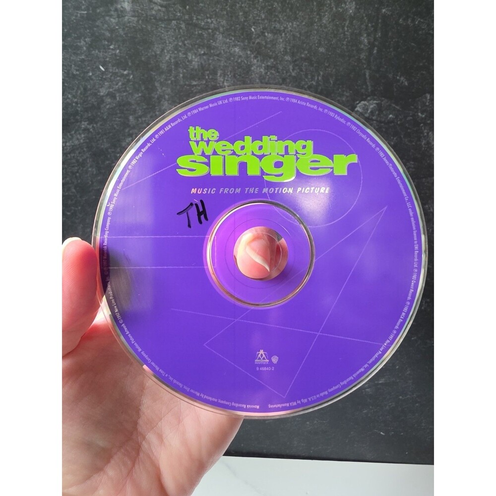 The Wedding Singer Music From The Motion Picture Cd READ Description
